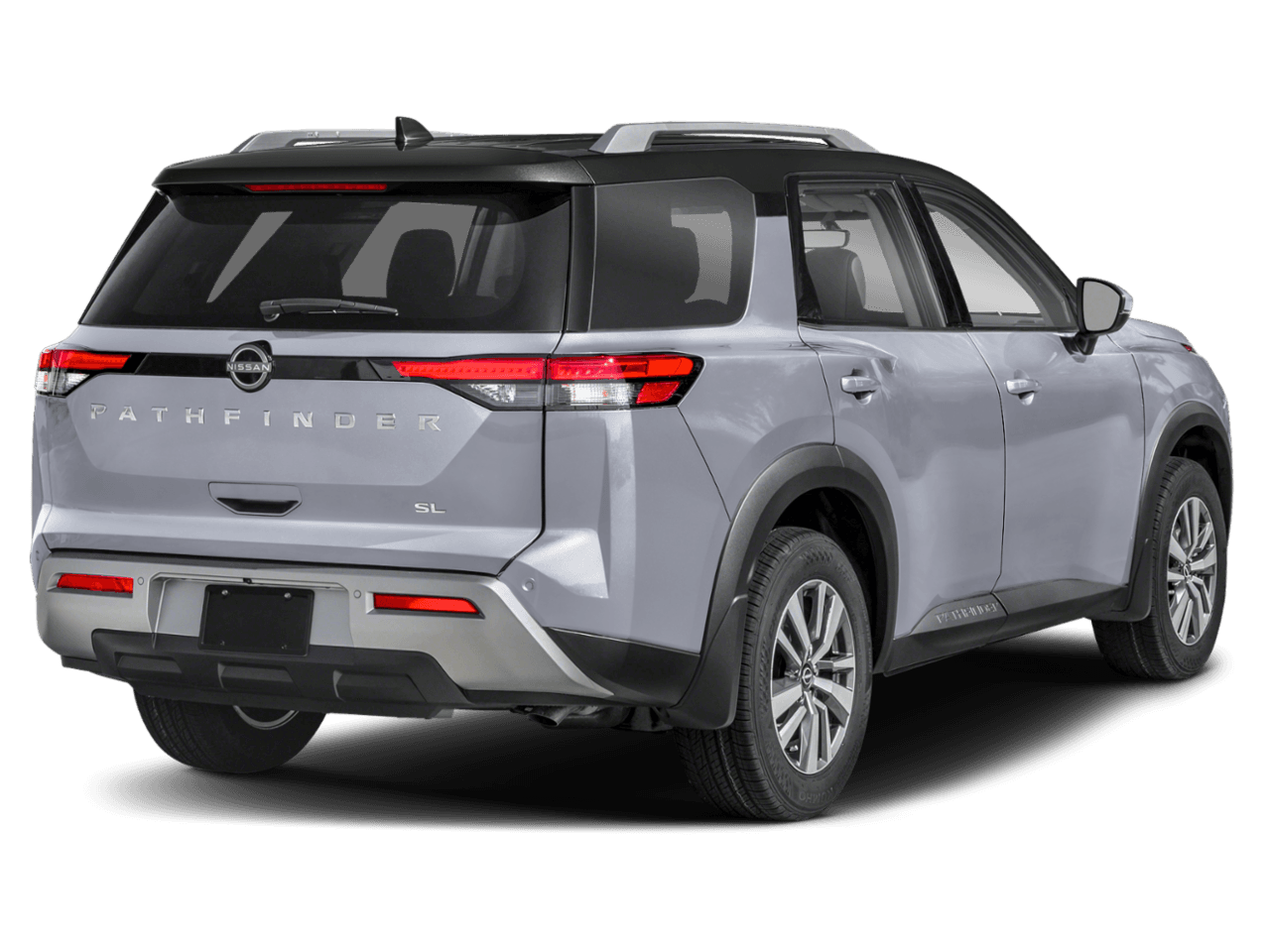 2025 Nissan Pathfinder SL - Rear 3/4, facing to the right