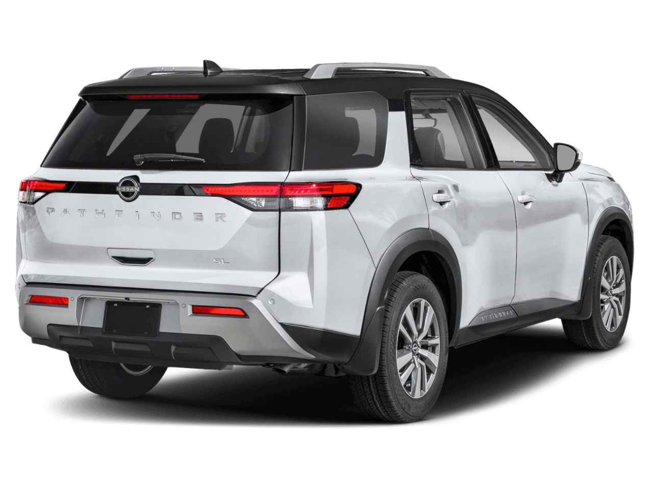 2025 Nissan Pathfinder SL - Rear 3/4, facing to the right