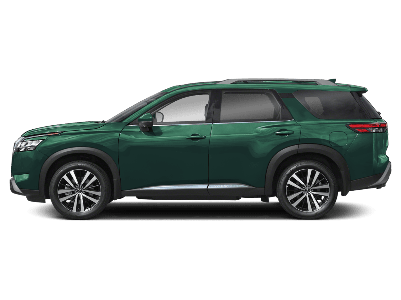 2025 Nissan Pathfinder Platinum - Profile, facing to the left