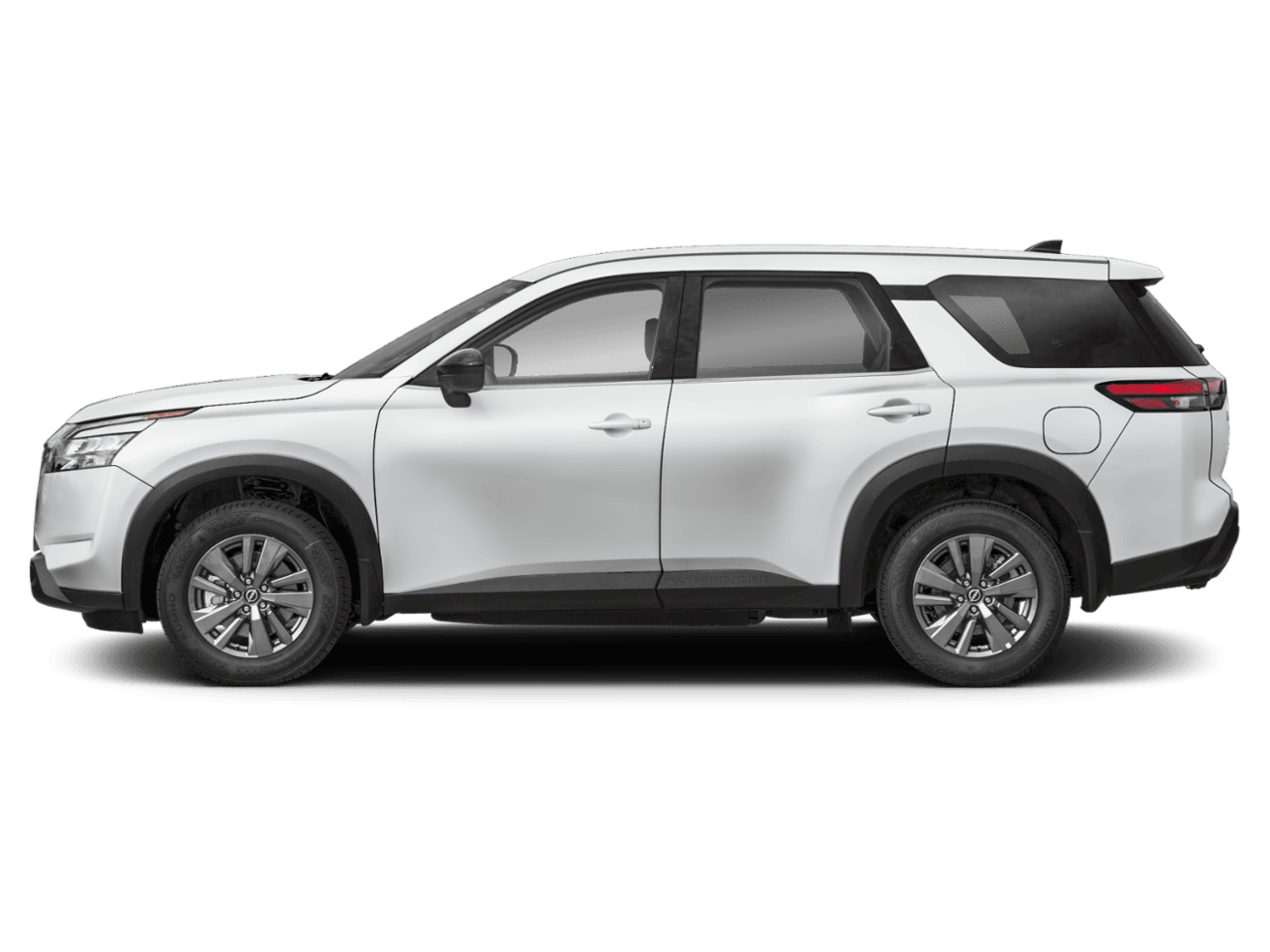 2025 Nissan Pathfinder S - Profile, facing to the left