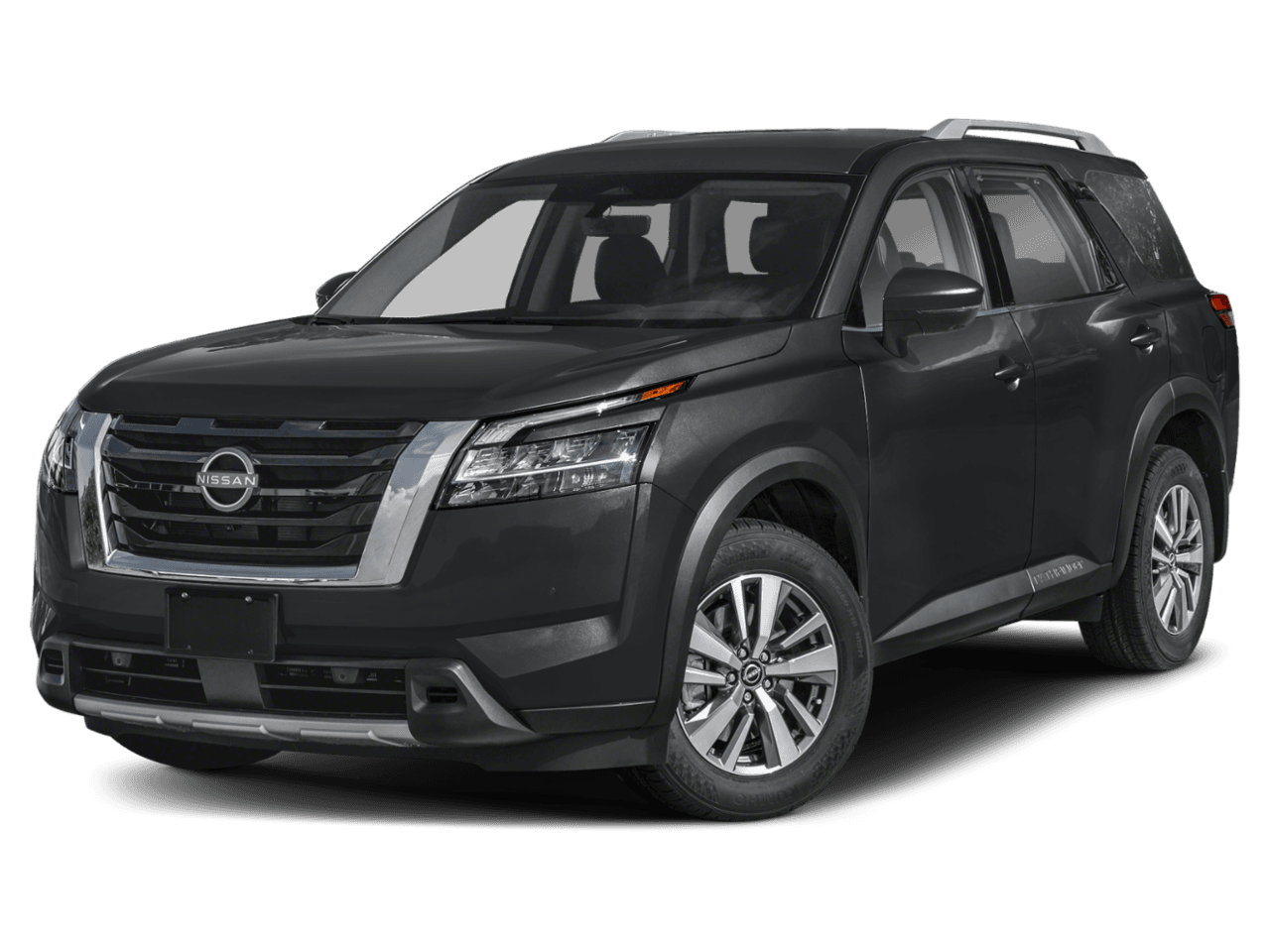 2025 Nissan Pathfinder SL - Front 3/4, facing to the left