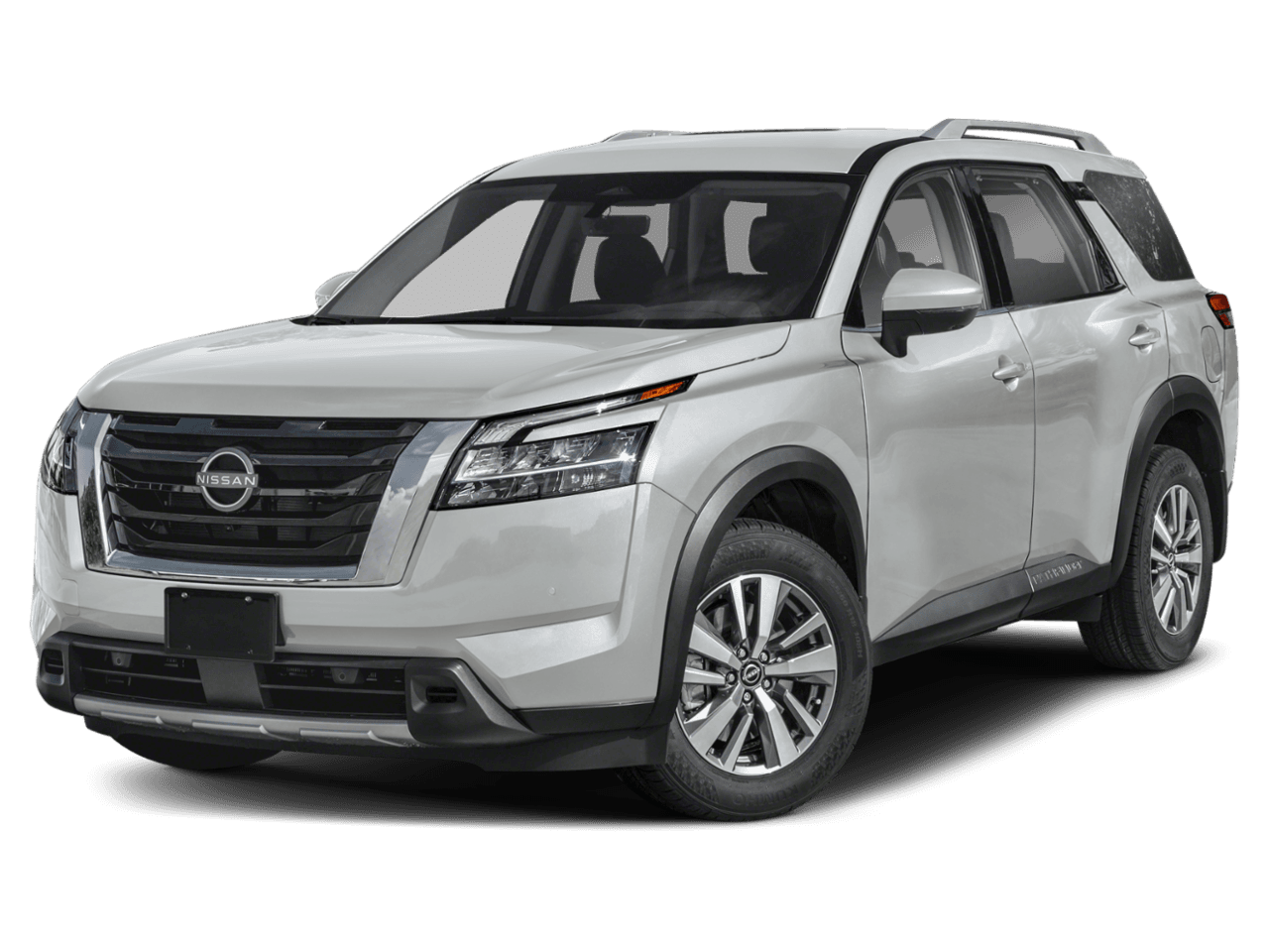 2025 Nissan Pathfinder SL - Front 3/4, facing to the left