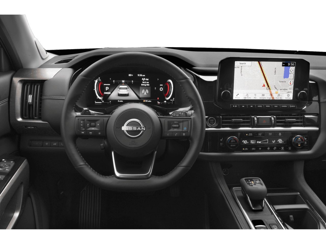 2025 Nissan Pathfinder Platinum - Interior Drivers Dash