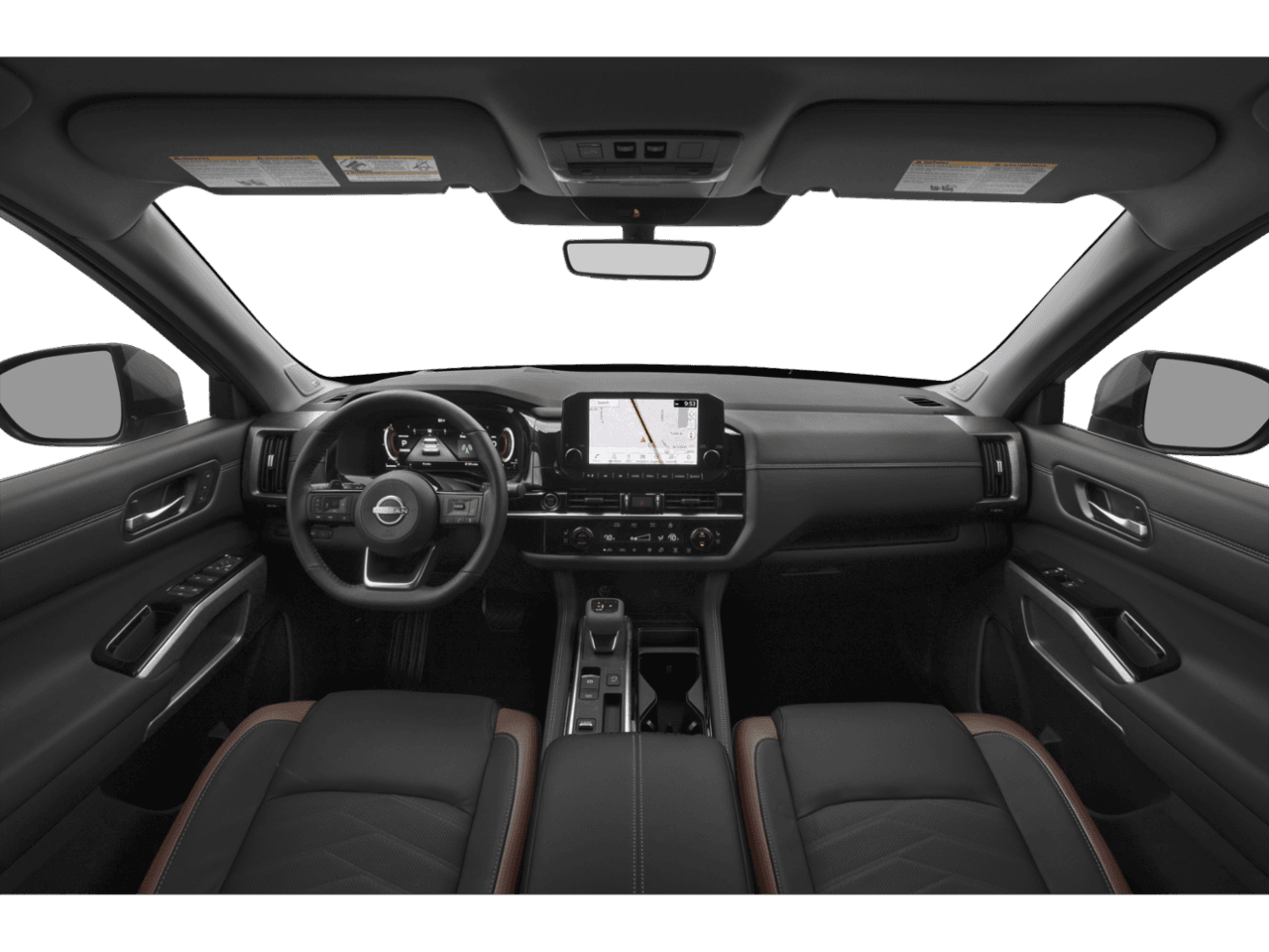 2025 Nissan Pathfinder Platinum - Interior Full Dash Basic