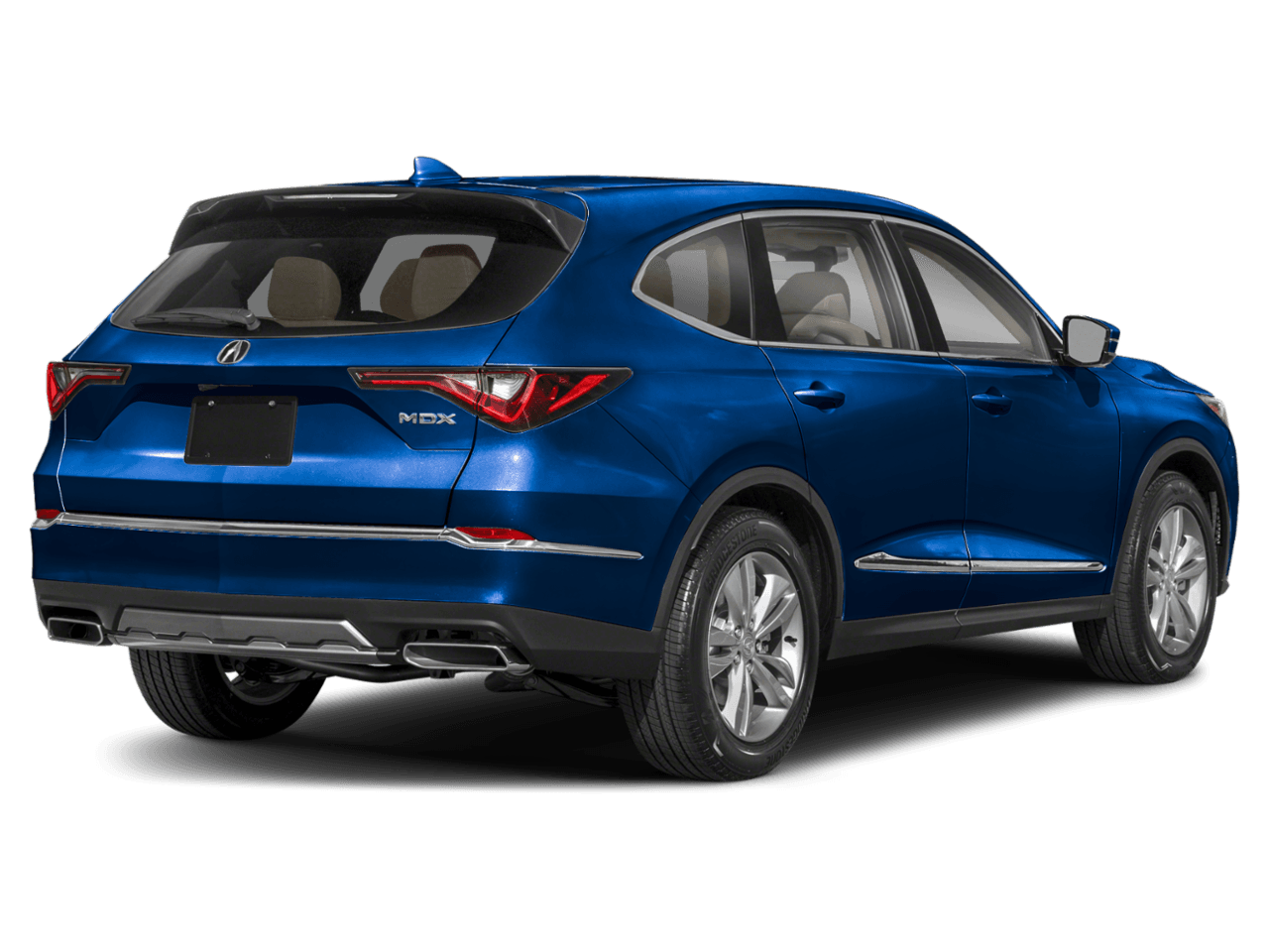 2025 Acura MDX SH-AWD - Rear 3/4, facing to the right