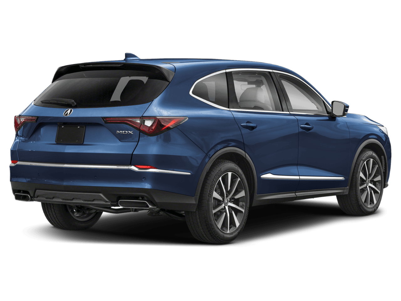 2025 Acura MDX SH-AWD - Rear 3/4, facing to the right