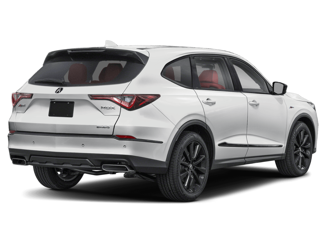 2025 Acura MDX w/A-Spec Package - Rear 3/4, facing to the right