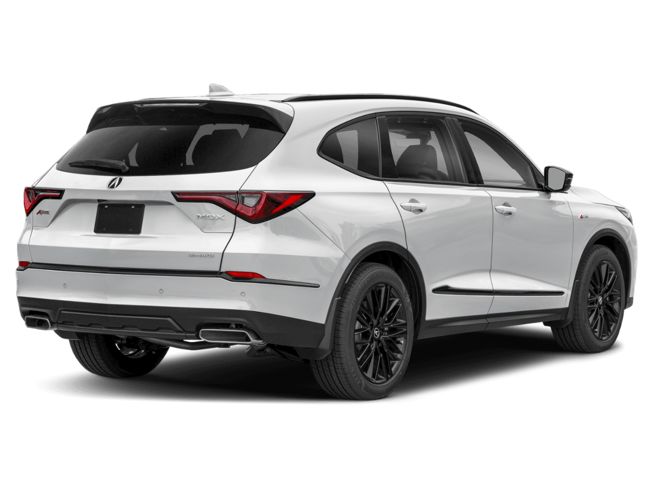 2025 Acura MDX w/A-Spec Advance Package - Rear 3/4, facing to the right