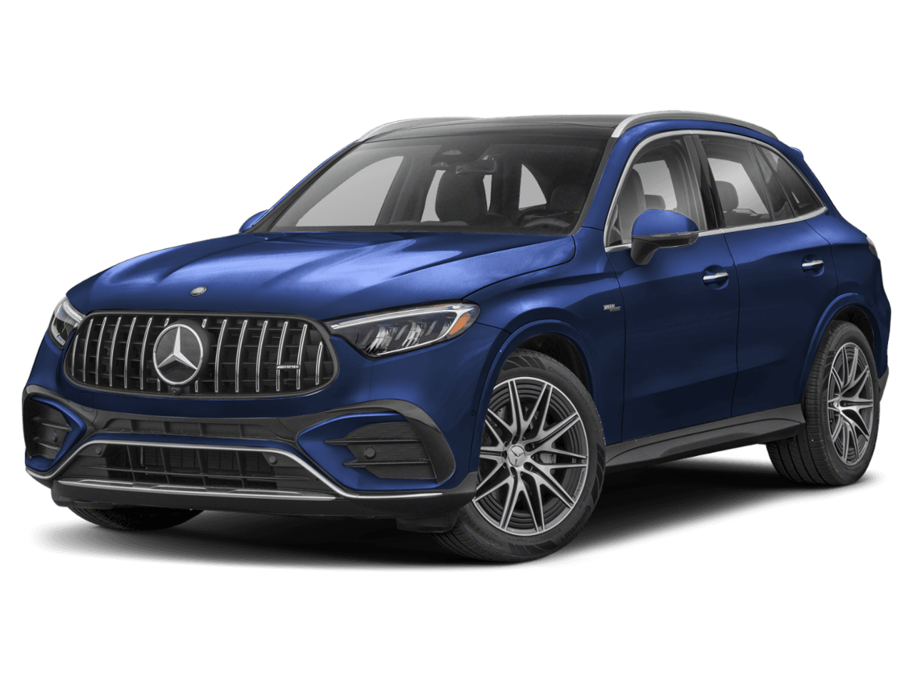 2025 Mercedes-Benz GLC AMG - Front 3/4, facing to the left