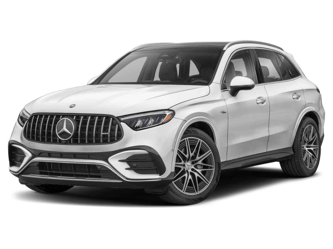 2025 Mercedes-Benz GLC AMG - Front 3/4, facing to the left
