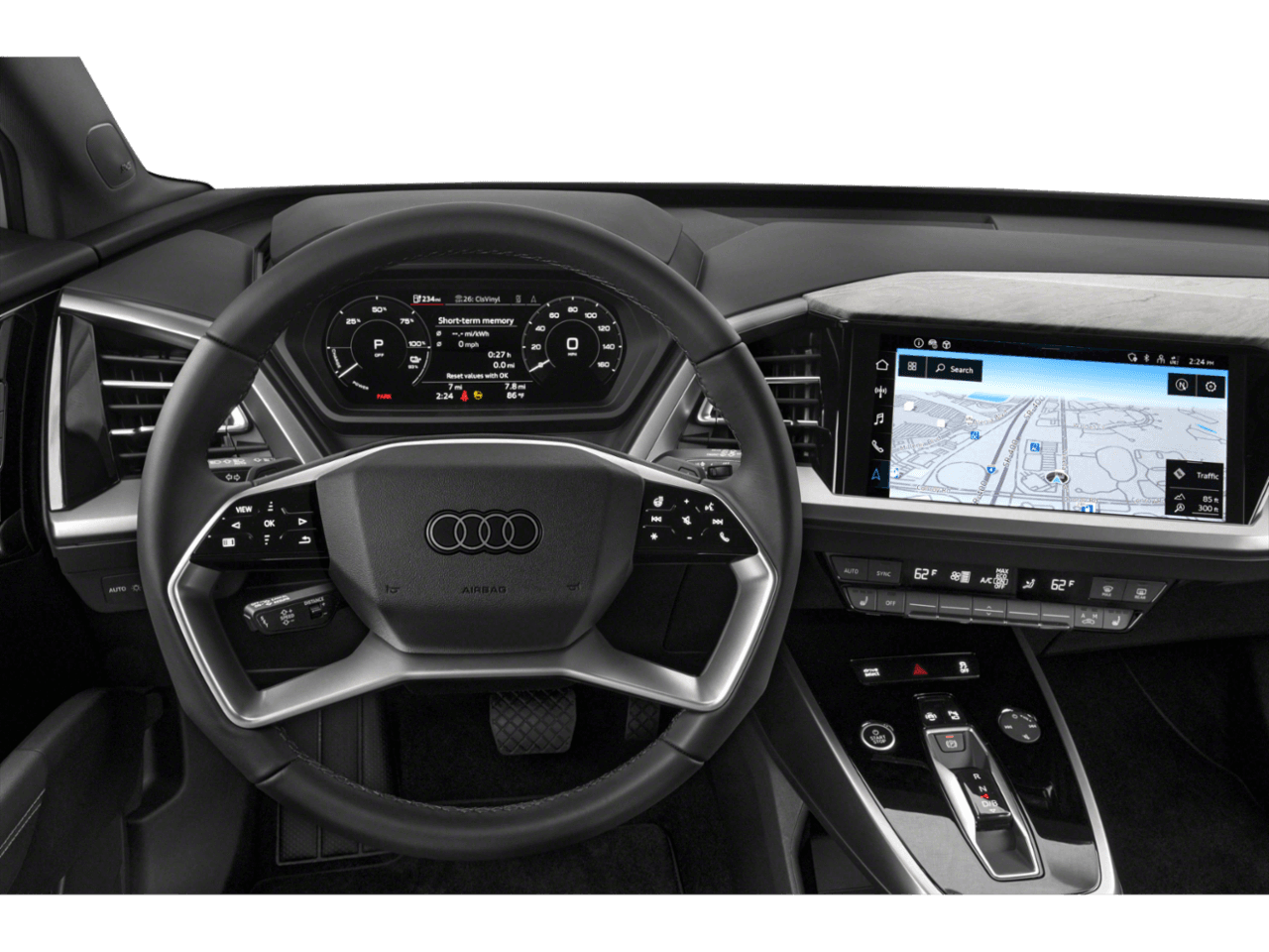 2025 Audi Q4 e-tron Prestige - Interior Drivers Dash
