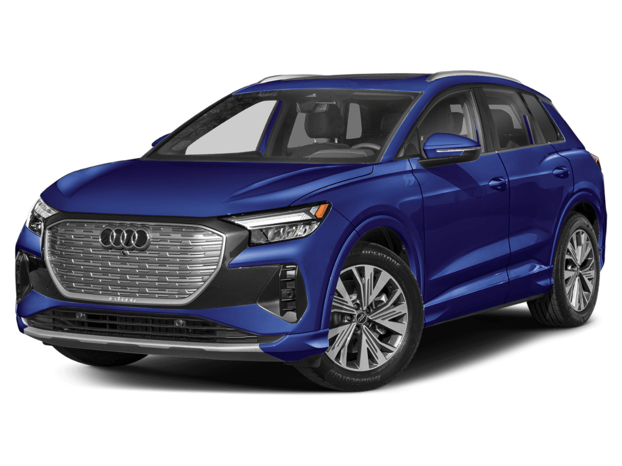 2025 Audi Q4 e-tron Prestige - Front 3/4, facing to the left