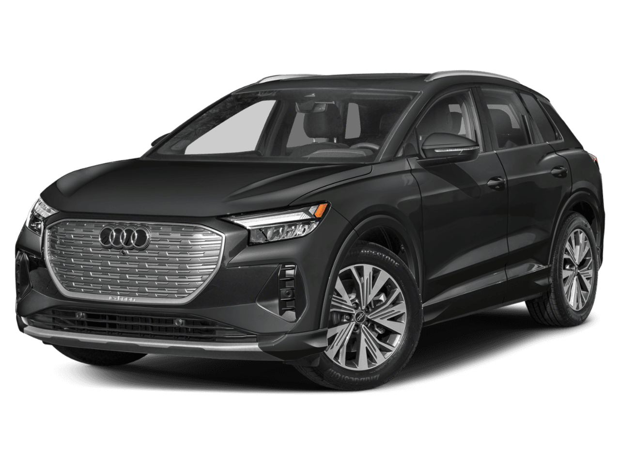 2025 Audi Q4 e-tron Prestige - Front 3/4, facing to the left