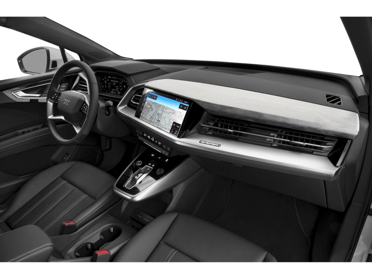 2025 Audi Q4 e-tron Prestige - Interior Passenger Dash
