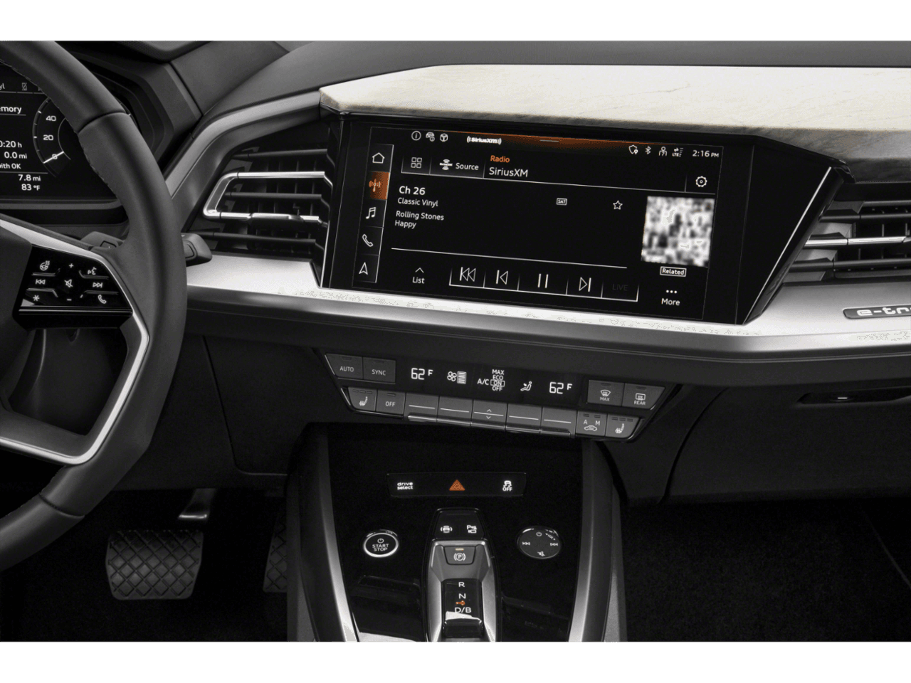 2025 Audi Q4 e-tron Prestige - Interior Stereo System