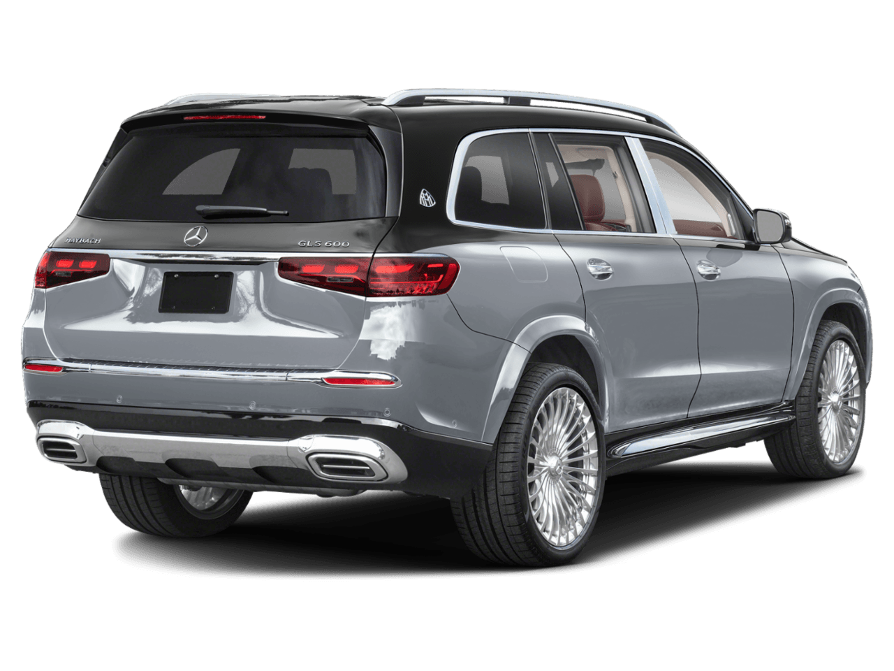 2025 Mercedes-Benz GLS Maybach GLS 600 - Rear 3/4, facing to the right