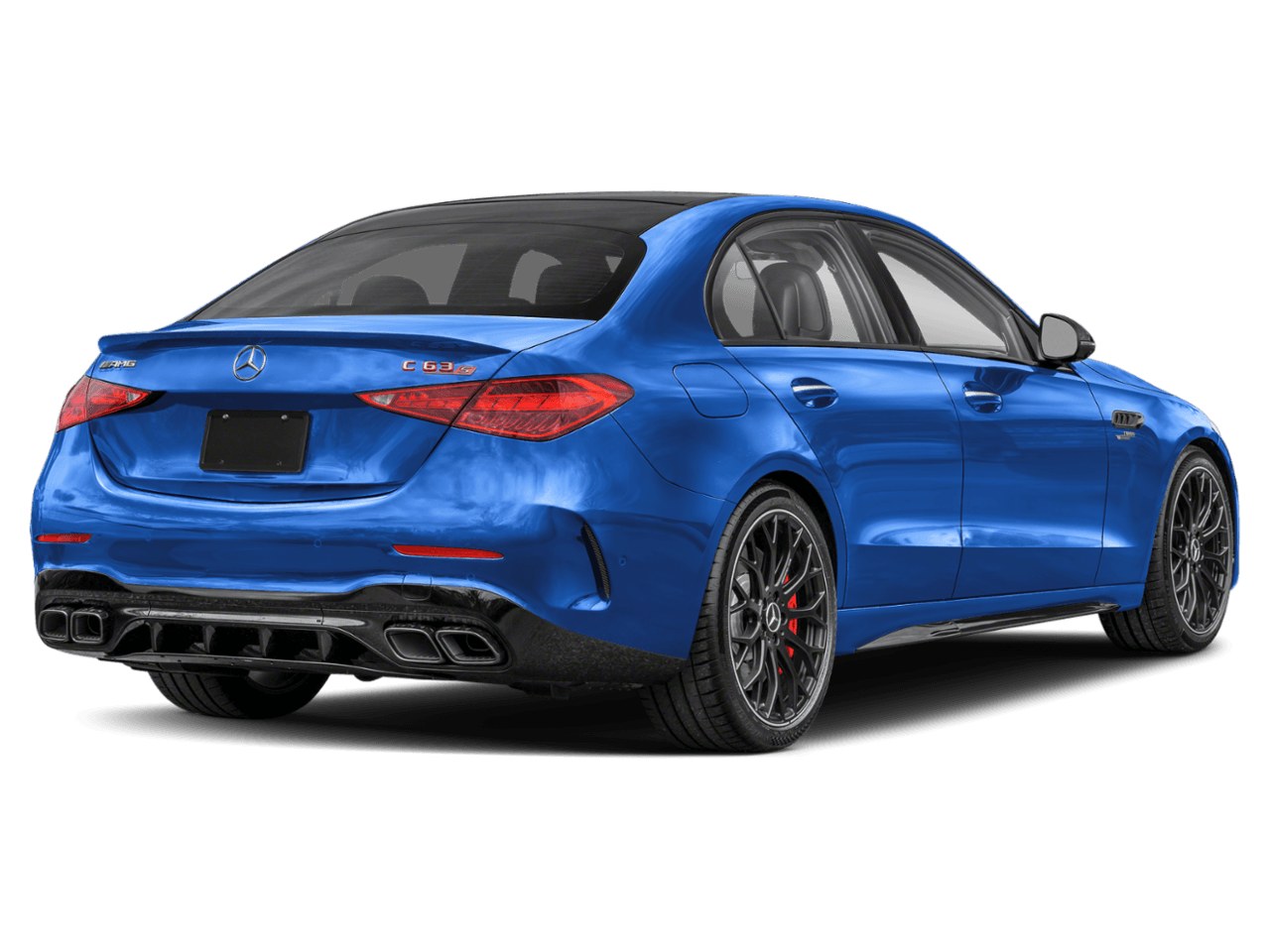 2025 Mercedes-Benz C-Class AMG C 63 S E Performance - Rear 3/4, facing to the right