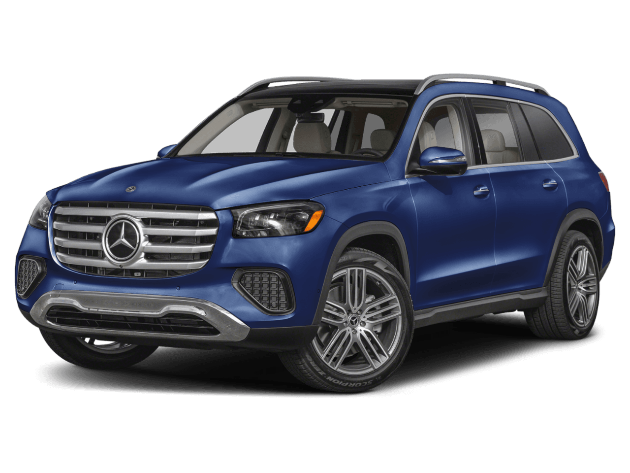 2025 Mercedes-Benz GLS GLS - Front 3/4, facing to the left