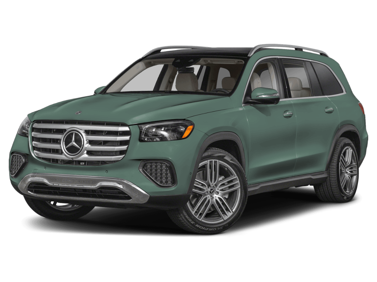 2025 Mercedes-Benz GLS GLS - Front 3/4, facing to the left