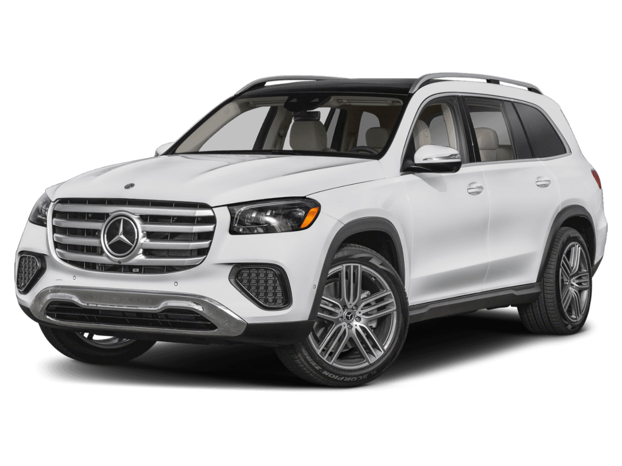 2025 Mercedes-Benz GLS GLS - Front 3/4, facing to the left