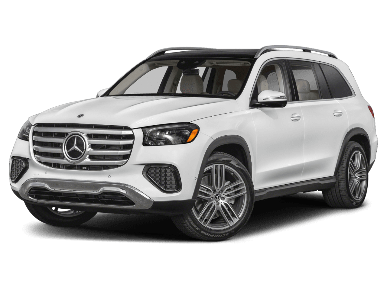 2025 Mercedes-Benz GLS GLS - Front 3/4, facing to the left