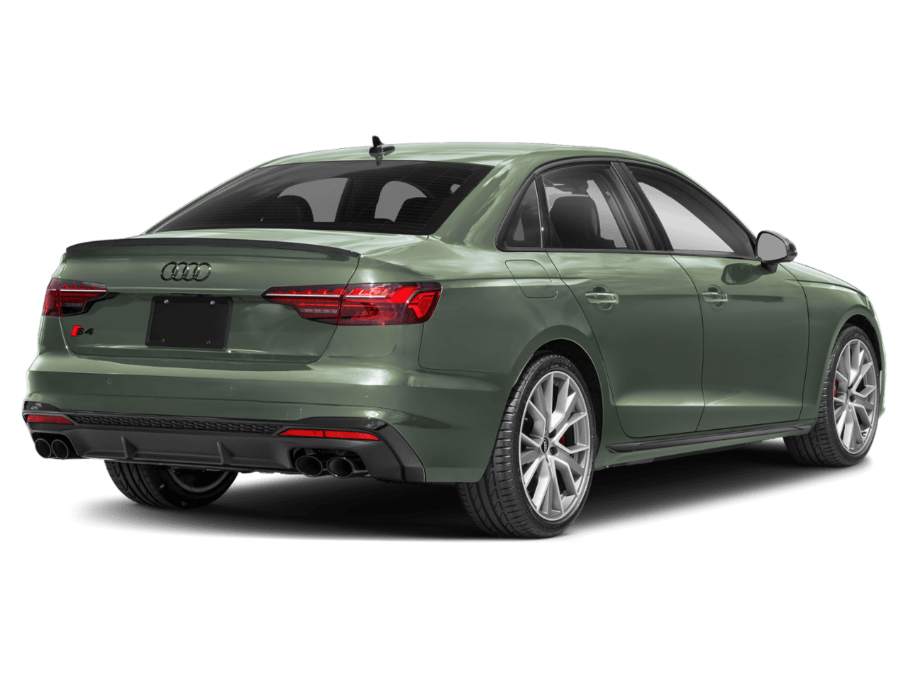 2025 Audi S4 Sedan Prestige - Rear 3/4, facing to the right