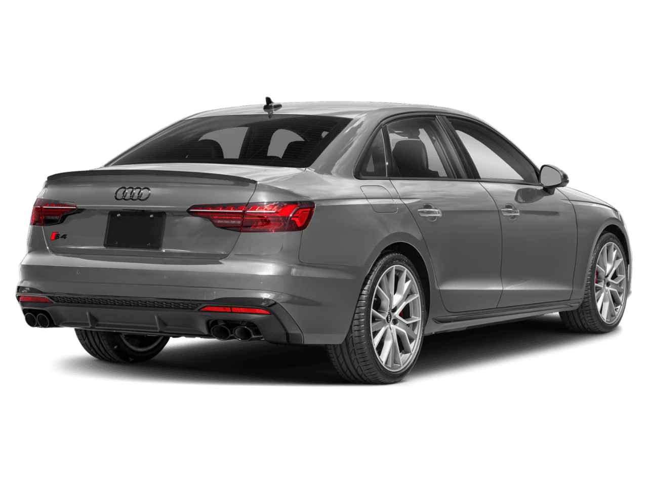 2025 Audi S4 Sedan Prestige - Rear 3/4, facing to the right
