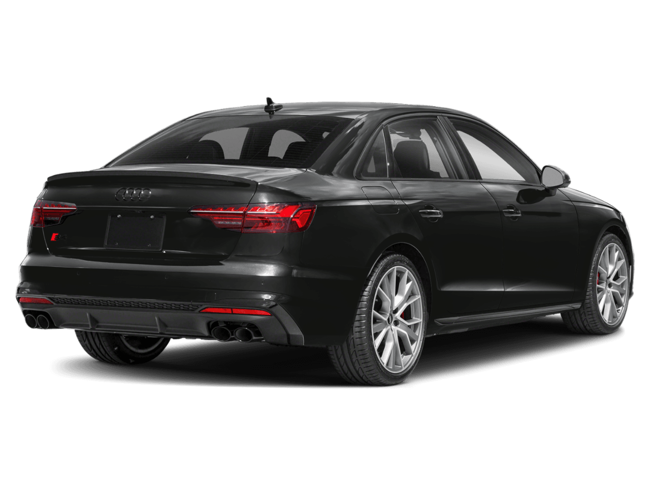 2025 Audi S4 Sedan Premium - Rear 3/4, facing to the right