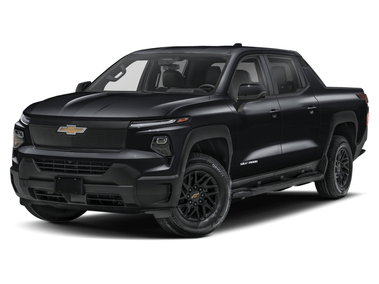 2025 Chevrolet Silverado EV Work Truck - Front 3/4, facing to the left