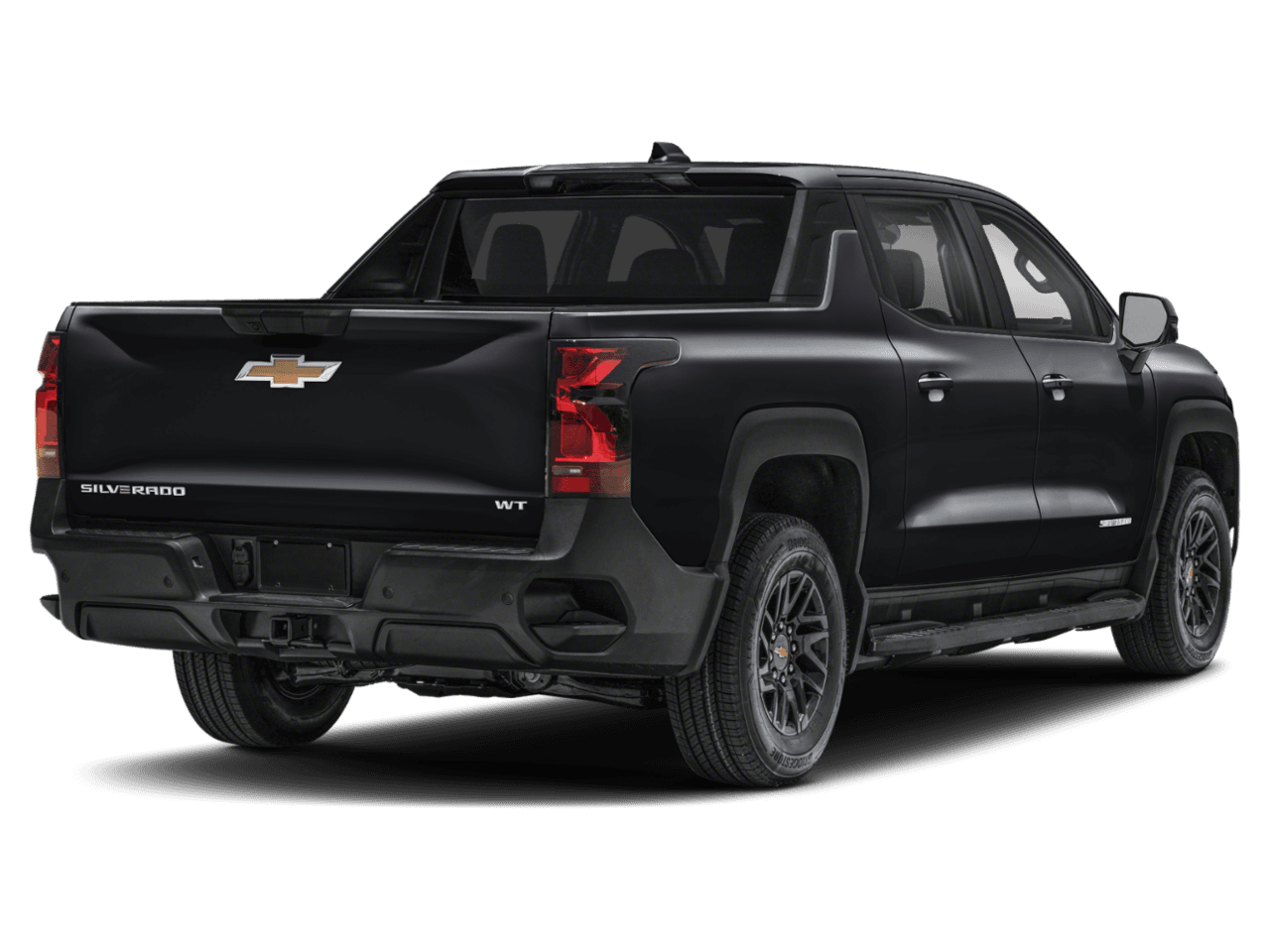 2025 Chevrolet Silverado EV Work Truck - Rear 3/4, facing to the right