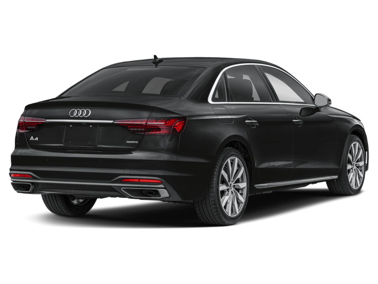 2025 Audi A4 Sedan S line Premium Plus - Rear 3/4, facing to the right