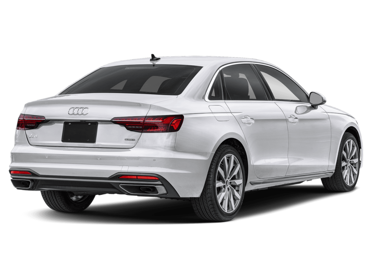 2025 Audi A4 Sedan S line Premium Plus - Rear 3/4, facing to the right