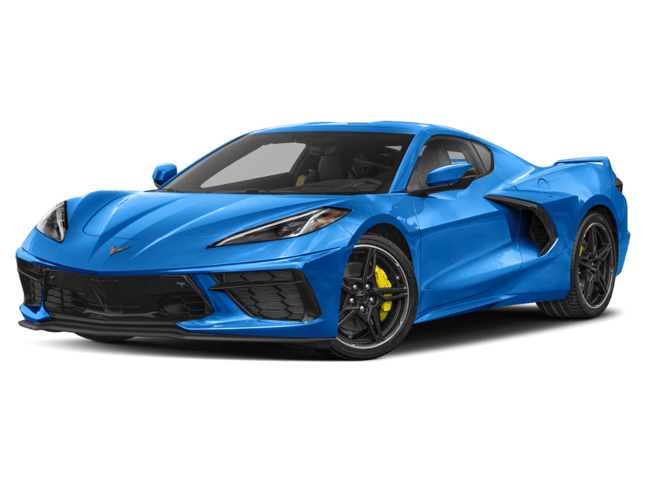 2025 Chevrolet Corvette 2dr - Front 3/4, facing to the left