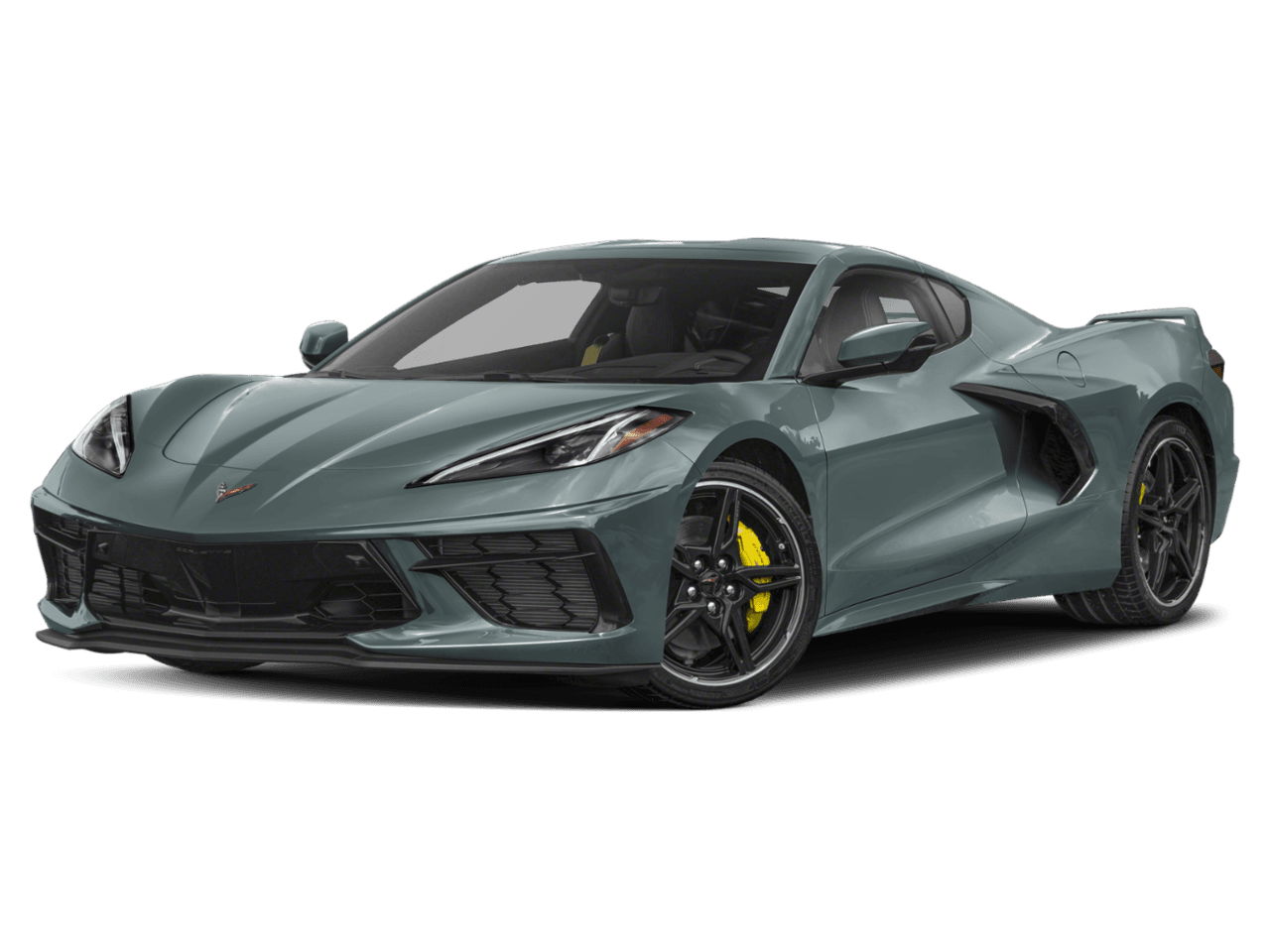 2025 Chevrolet Corvette 2dr - Front 3/4, facing to the left