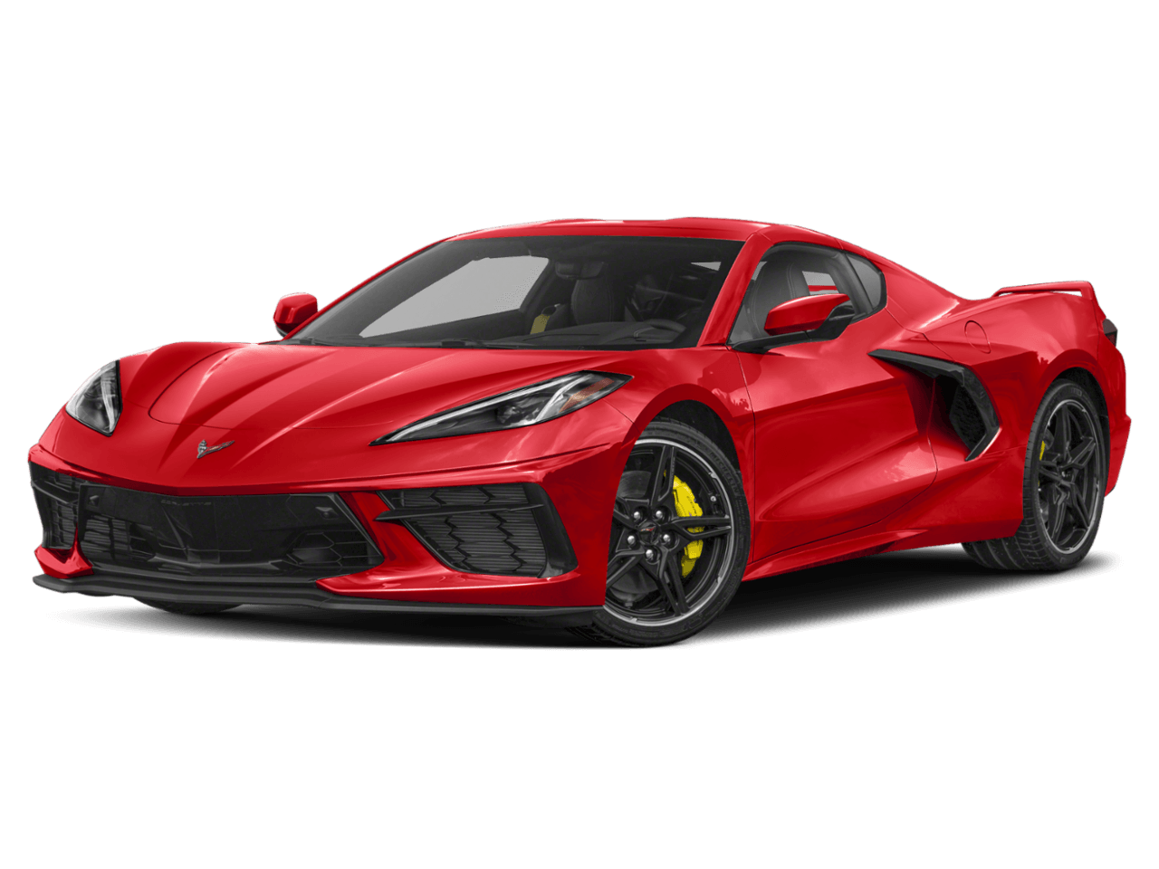 2025 Chevrolet Corvette 2dr - Front 3/4, facing to the left