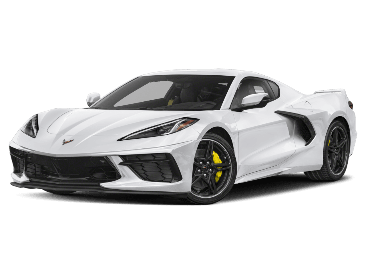2025 Chevrolet Corvette 2dr - Front 3/4, facing to the left
