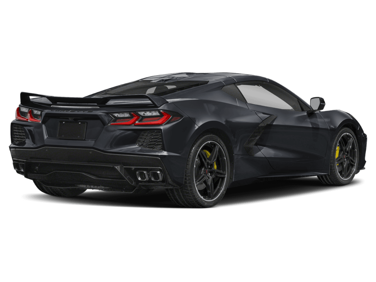 2025 Chevrolet Corvette 2dr - Rear 3/4, facing to the right