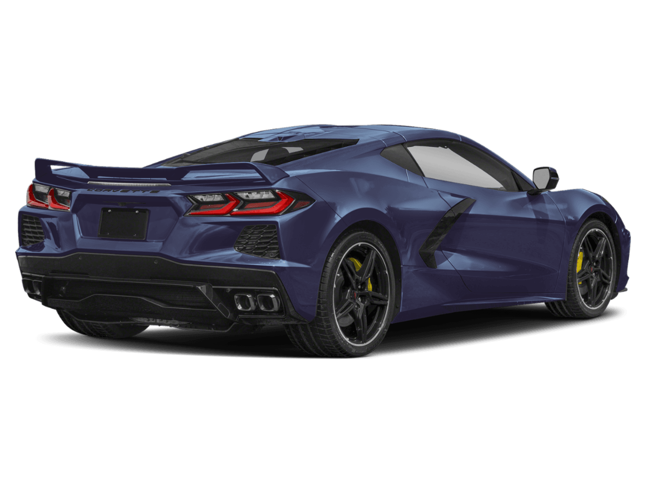 2025 Chevrolet Corvette 2dr - Rear 3/4, facing to the right