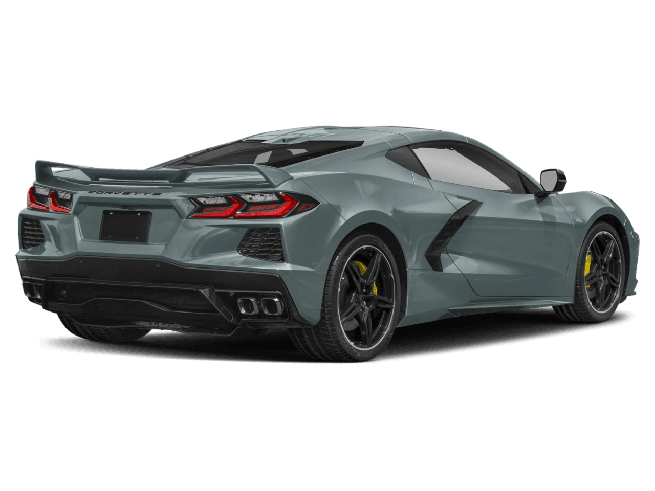 2025 Chevrolet Corvette 2dr - Rear 3/4, facing to the right