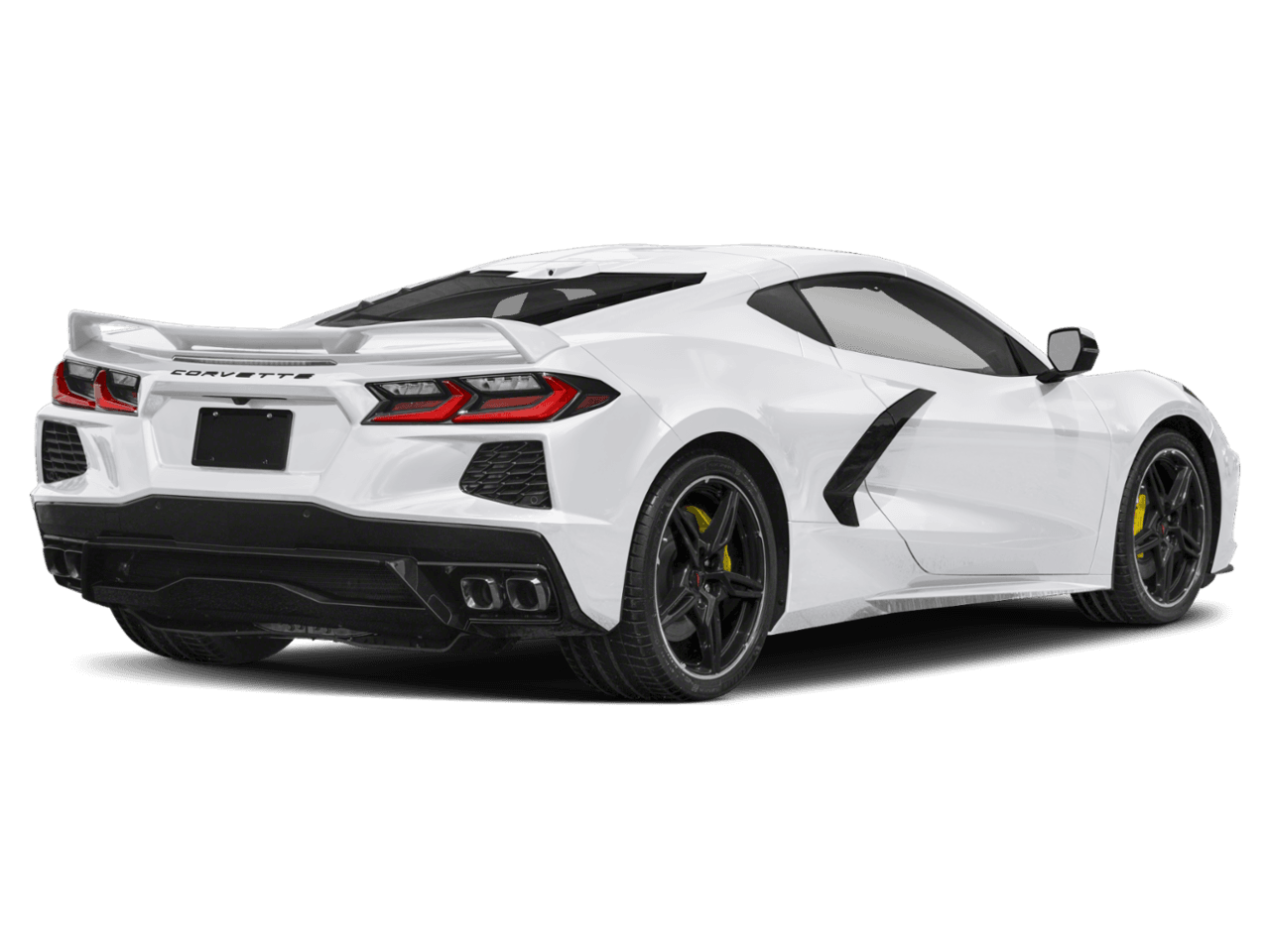 2025 Chevrolet Corvette 2dr - Rear 3/4, facing to the right