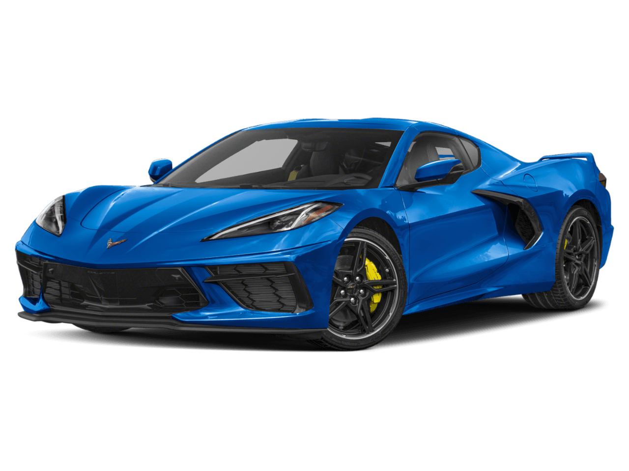 2025 Chevrolet Corvette 2dr - Front 3/4, facing to the left