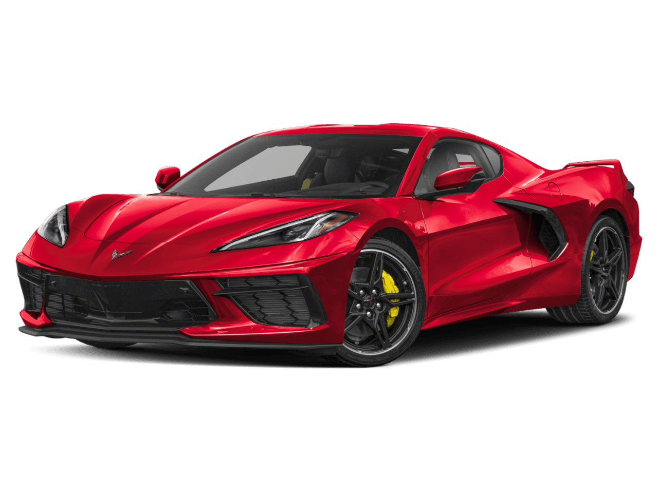2025 Chevrolet Corvette 2dr - Front 3/4, facing to the left