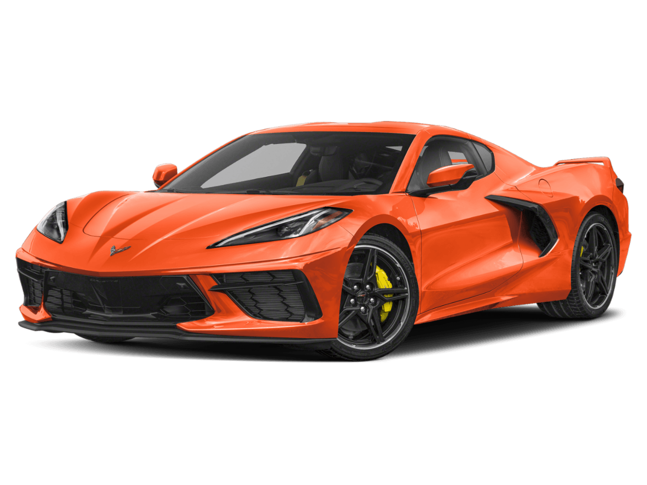 2025 Chevrolet Corvette 2dr - Front 3/4, facing to the left