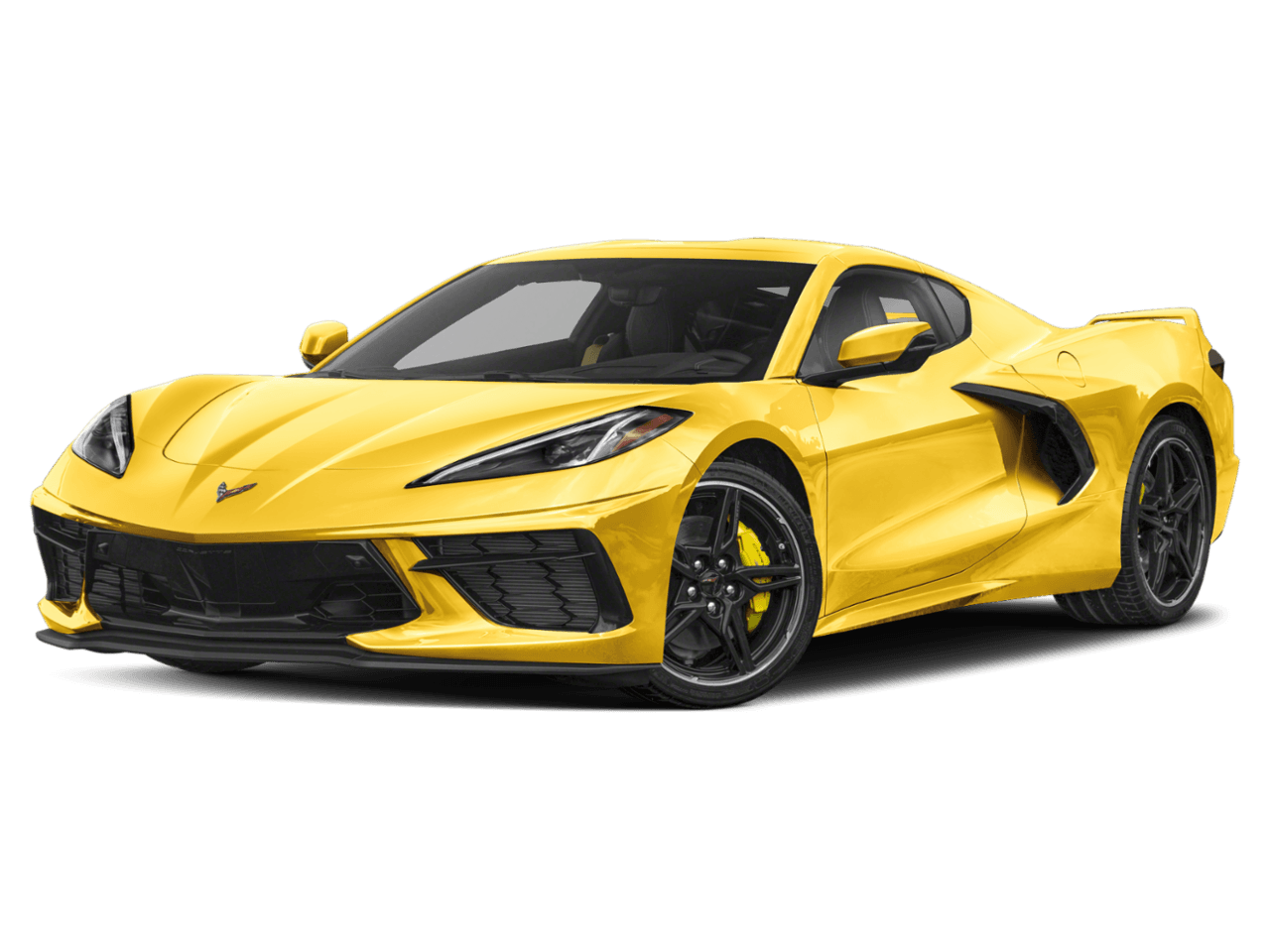2025 Chevrolet Corvette 2dr - Front 3/4, facing to the left