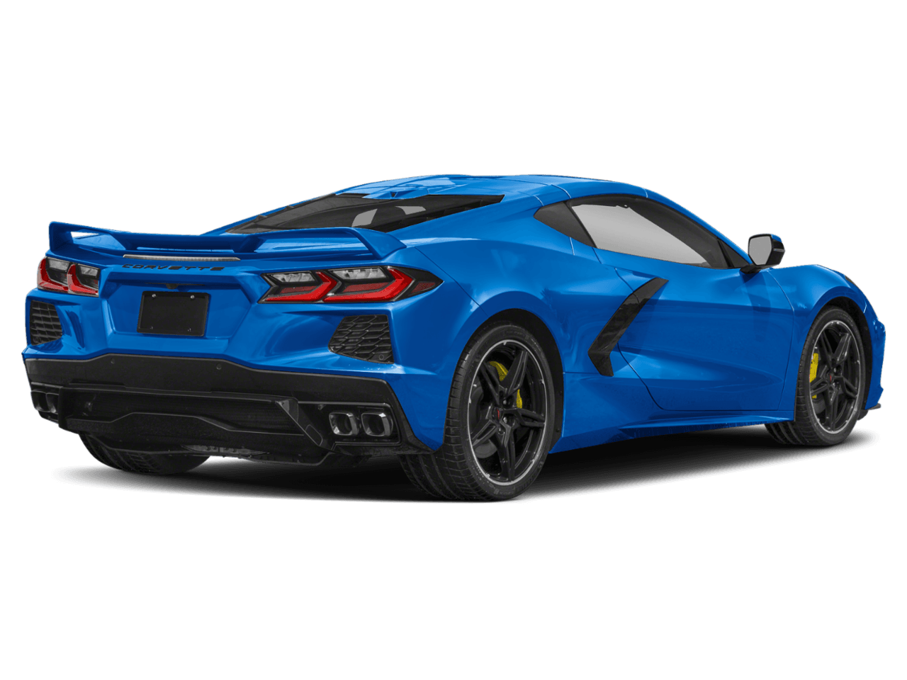 2025 Chevrolet Corvette 2dr - Rear 3/4, facing to the right