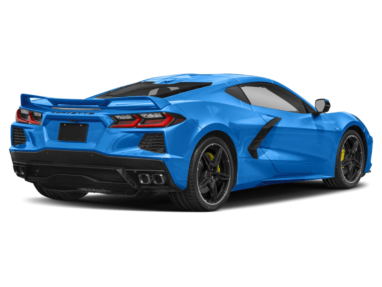 2025 Chevrolet Corvette 2dr - Rear 3/4, facing to the right