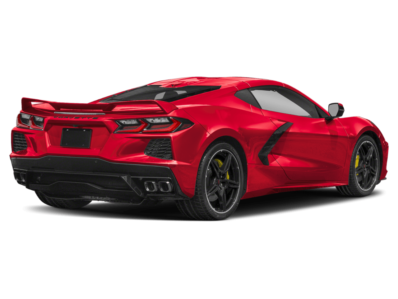 2025 Chevrolet Corvette 2dr - Rear 3/4, facing to the right