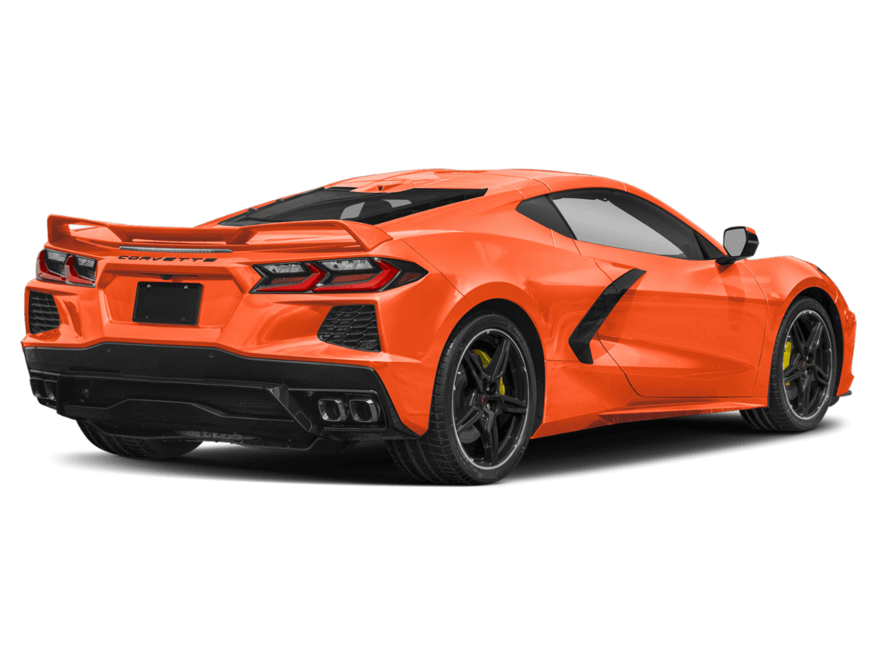 2025 Chevrolet Corvette 2dr - Rear 3/4, facing to the right