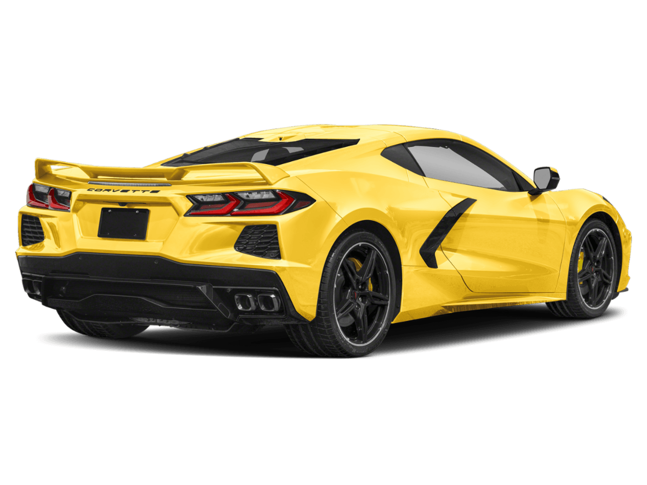 2025 Chevrolet Corvette 2dr - Rear 3/4, facing to the right