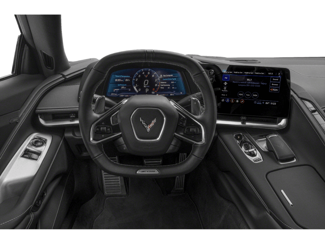 2025 Chevrolet Corvette 3LZ - Interior Drivers Dash